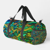Wool Topped paisley Duffle Bag (Rechte Ecke)