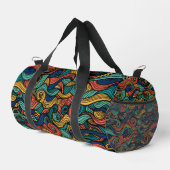 Wool Topped paisley Duffle Bag (Rechte Ecke)