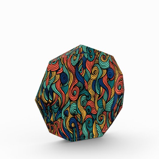 Wool Topped paisley Fotoblock (Links)