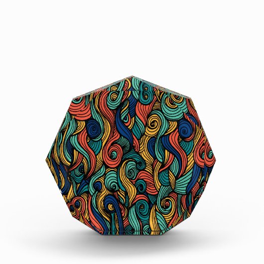 Wool Topped paisley Fotoblock (Vorderseite)