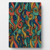 Wool Topped paisley Fotoplatte (Vorderseite)