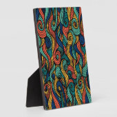 Wool Topped paisley Fotoplatte (Seite)