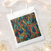 Wool Topped paisley Geschenktütchen (Ausgeschnitten)