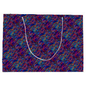 Wool Topped paisley Große Geschenktüte (Rückseite)