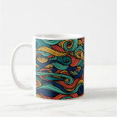Wool Topped paisley Kaffeetasse (Links)