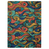 Wool Topped paisley Klemmbrett (Rückseite)