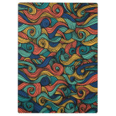 Wool Topped paisley Klemmbrett (Rückseite)