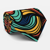 Wool Topped paisley Krawatte (Gerollt)