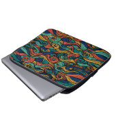 Wool Topped paisley Laptopschutzhülle (Vorne Knopf)
