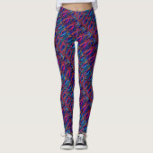 Wool Topped paisley Leggings (Vorderseite)