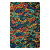Wool Topped paisley Mini Klemmbrett (Rückseite)