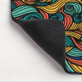 Wool Topped paisley Mousepad (Ecke)