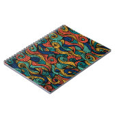 Wool Topped paisley Notizblock (Linke Seite)
