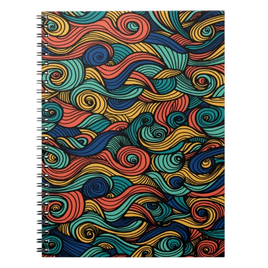 Wool Topped paisley Notizblock (Vorderseite)