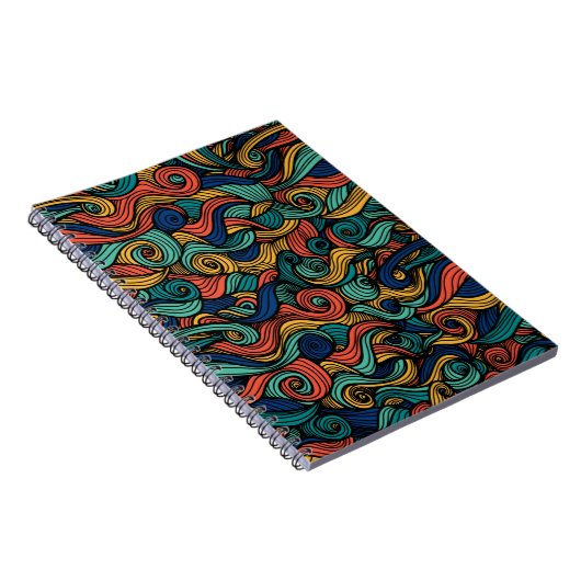 Wool Topped paisley Notizblock (Rechte Seite)