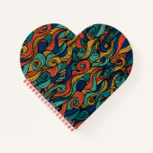 Wool Topped paisley Notizblock (Vorderseite)