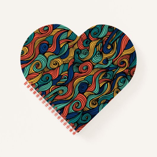 Wool Topped paisley Notizblock (Vorderseite)