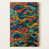 Wool Topped paisley Planer (Rückseite)