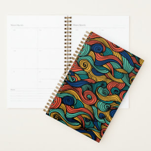 Wool Topped paisley Planer