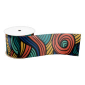 Wool Topped paisley Satinband (Spule)
