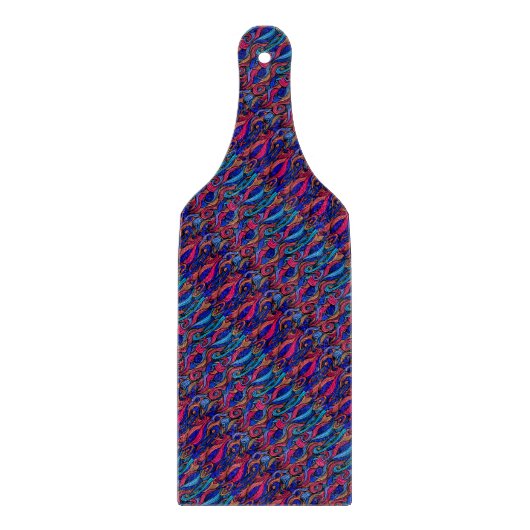 Wool Topped paisley Schneidebrett (Vorderseite)