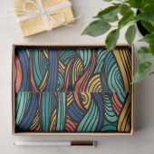 Wool Topped paisley Seidenpapier (Geschenk)