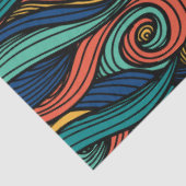 Wool Topped paisley Seidenpapier (Ausschnitt)