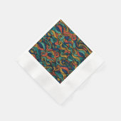 Wool Topped paisley Serviette (Ecke)