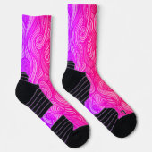 Wool Topped paisley Socken (Rechts)