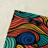 Wool Topped paisley Strandtuch (Beispiel)