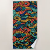 Wool Topped paisley Strandtuch (Vorderseite)