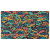 Wool Topped paisley Tischdecke (Vorderseite (Horizontal))