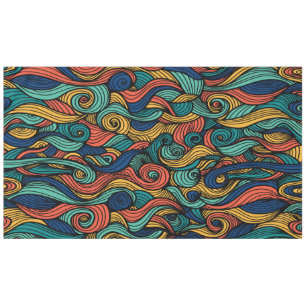 Wool Topped paisley Tischdecke