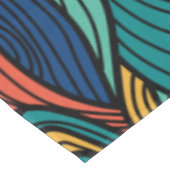 Wool Topped paisley Tischdecke (Schrägansicht)