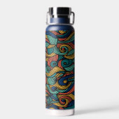 Wool Topped paisley Trinkflasche (Rückseite)