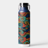 Wool Topped paisley Trinkflasche (Vorne)