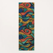 Wool Topped paisley Yogamatte (Vorderseite)