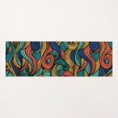 Wool Topped paisley Yogamatte (Vorderseite (Horizontal))