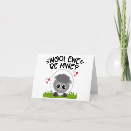 WOOL WÄRE MEIN FEIERTAGSKARTE