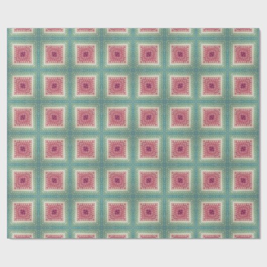 Woolen Fabric Geschenkpapier (Flach)