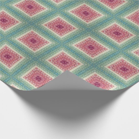 Woolen Fabric Geschenkpapier (Ecke)