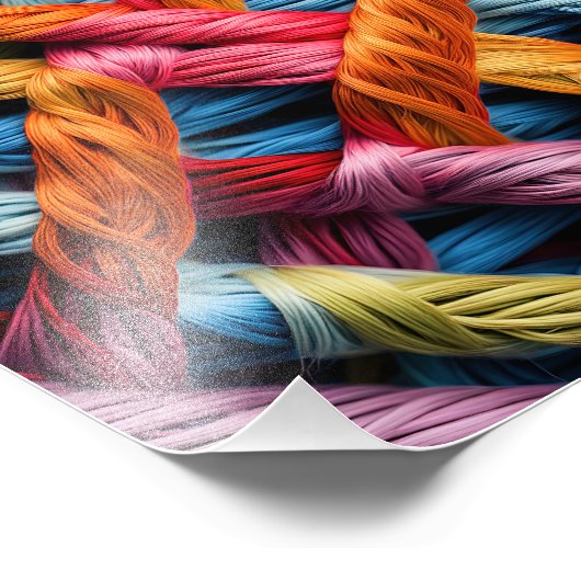 Woolen Fotodruck (Ecke)