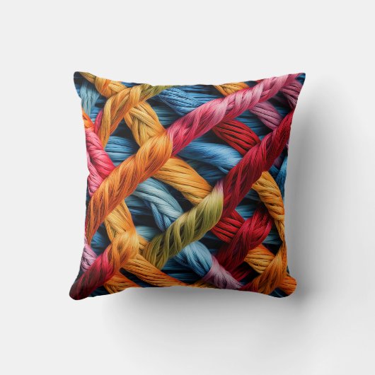 Woolen Kissen (Rückseite)