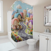 Woolen Village  Duschvorhang (Beispiel)