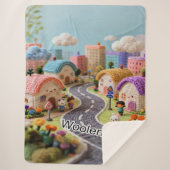 Woolen Village  Sherpadecke (Vorderseite)