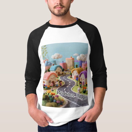 Woolen Village  T-Shirt (Vorderseite)