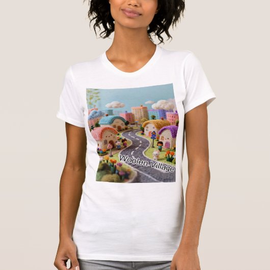 Woolen Village T-Shirt (Vorderseite)