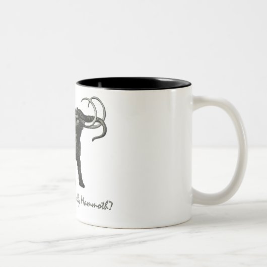 Wooley Mammoth Zweifarbige Tasse (Rechts)