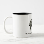 Wooley Mammoth Zweifarbige Tasse (Links)