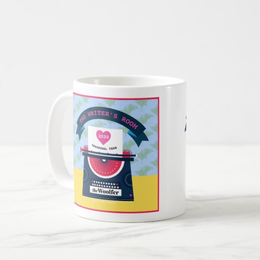 Woolfer Writer's Room Tasse (Vorderseite Links)